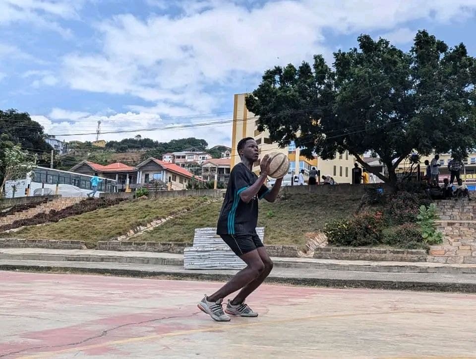 Basketball on campus